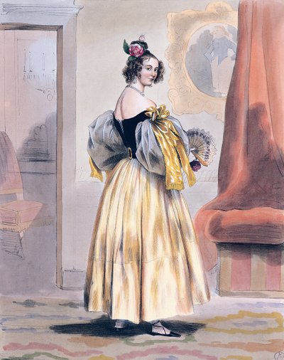 Medianoche, 1830-48 de Achille Devéria